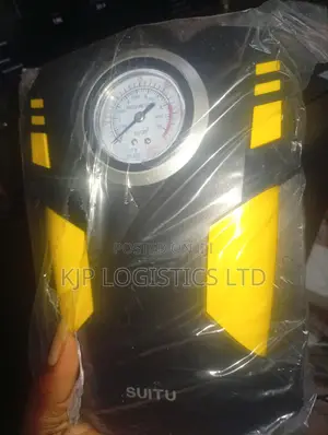 Original Car Tyre Pump (Pointer Gauge) (Original Suitu)