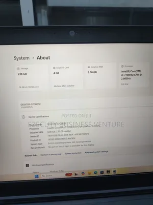 Laptop Lenovo ThinkPad P51 8GB Intel Core i7 SSD 256GB