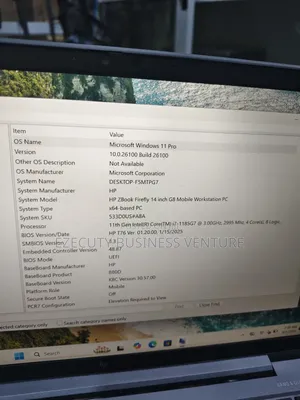 Laptop HP ZBook Firefly G8 16GB Intel Core i7 SSD 256GB