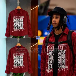Men’s Graphic Plaid Over Shirt