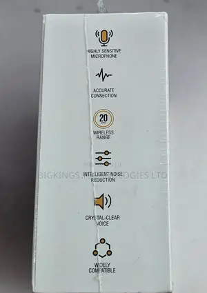 SX21 2-in-1 Dual Lapel Wireless Microphone System ANC for iPhone