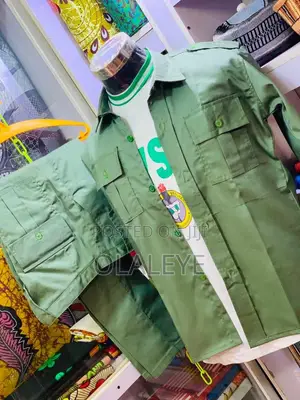 Nysc Khaki Trouser &Shirt