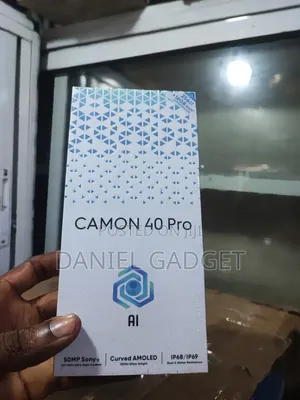 New Tecno Camon 40 Pro 5G 256 GB Gray