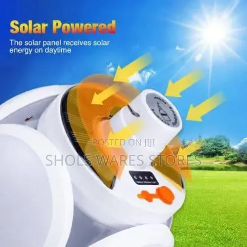 5 Face Solar Emergency Charging Camp Light