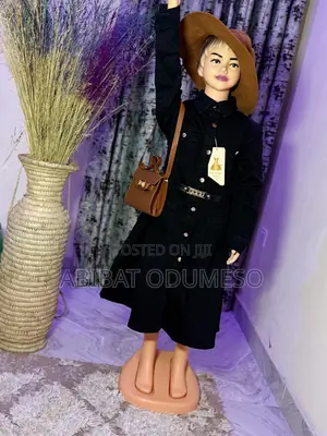 Jean Gown With Hat