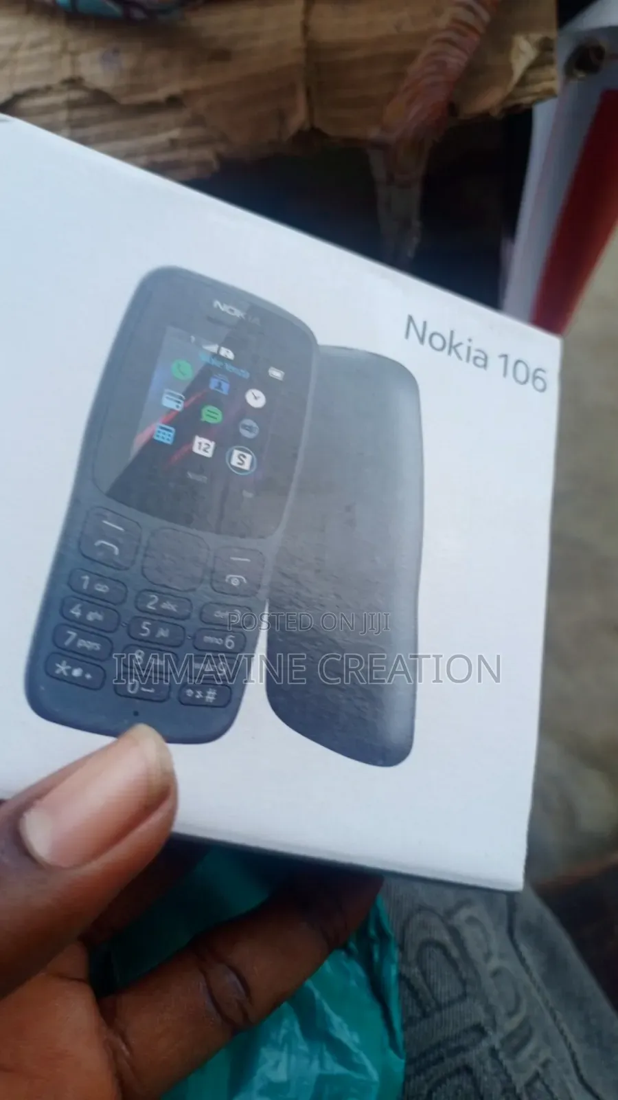 New Nokia 106 Black