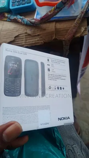 New Nokia 106 Black