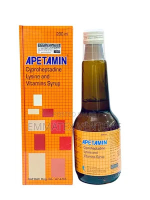 Apetamin Syrup (Cyproheptadine) X200ml