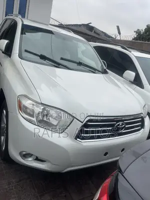 Toyota Highlander Limited 2009 White