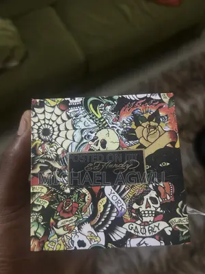 Ed Hardy Skull Face Wrist Watch