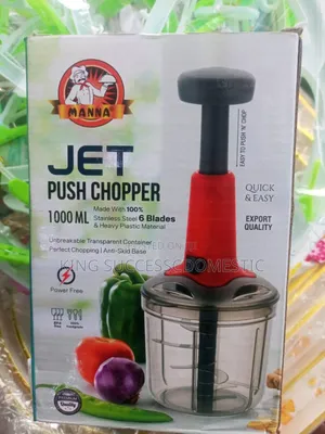 Fast Manual Vegetable & Pepper Chopper – 1 Litre Capacity