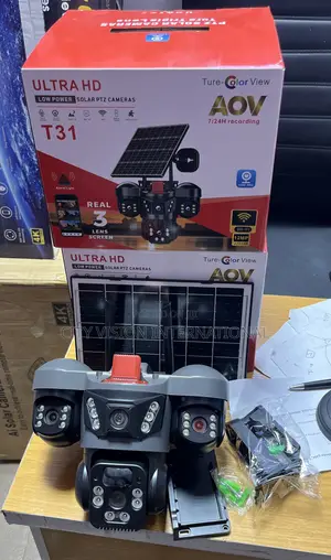 Ultra HD T31 Solar PTZ Security Camera