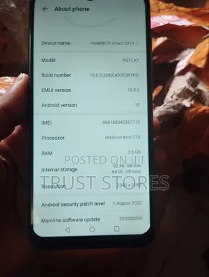 Huawei P Smart 2019 64 GB Black