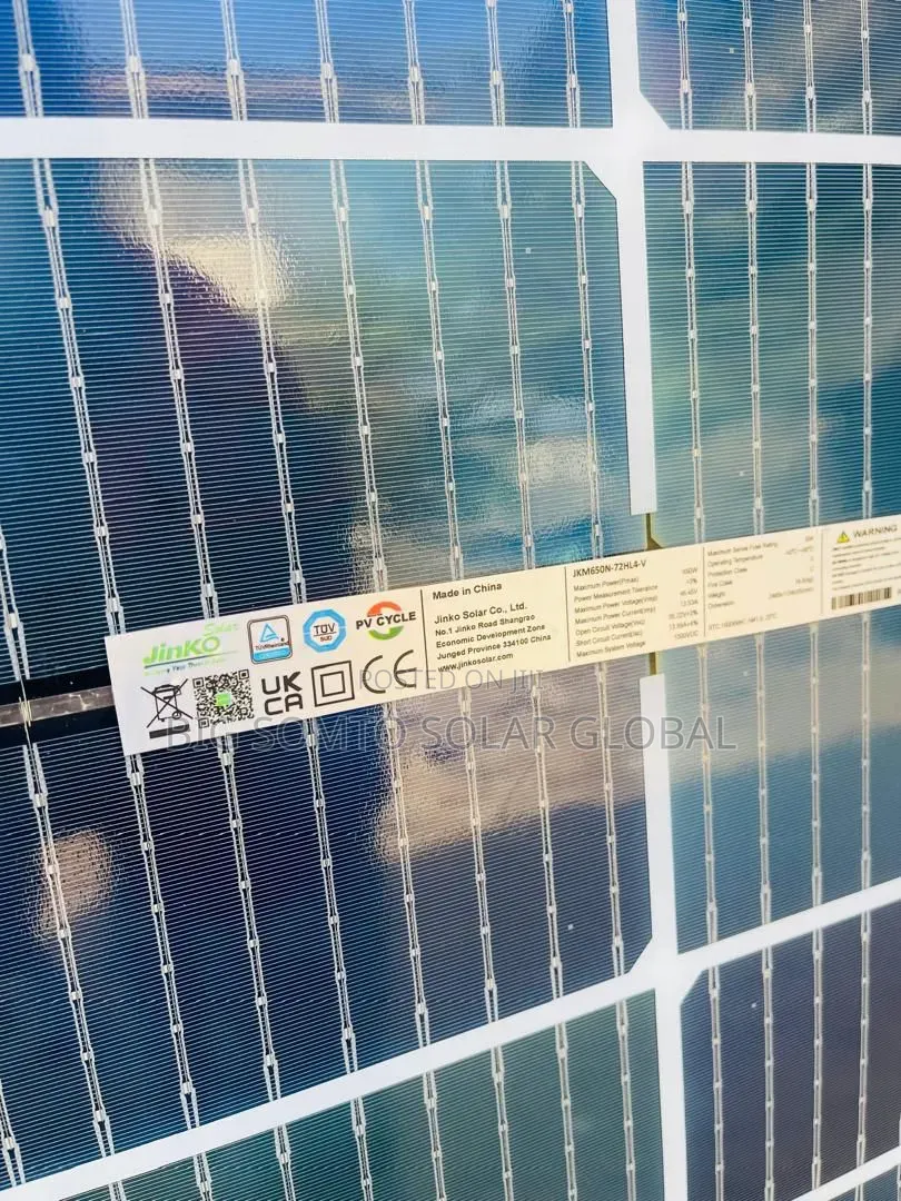 600watts Jinko Solar Panel