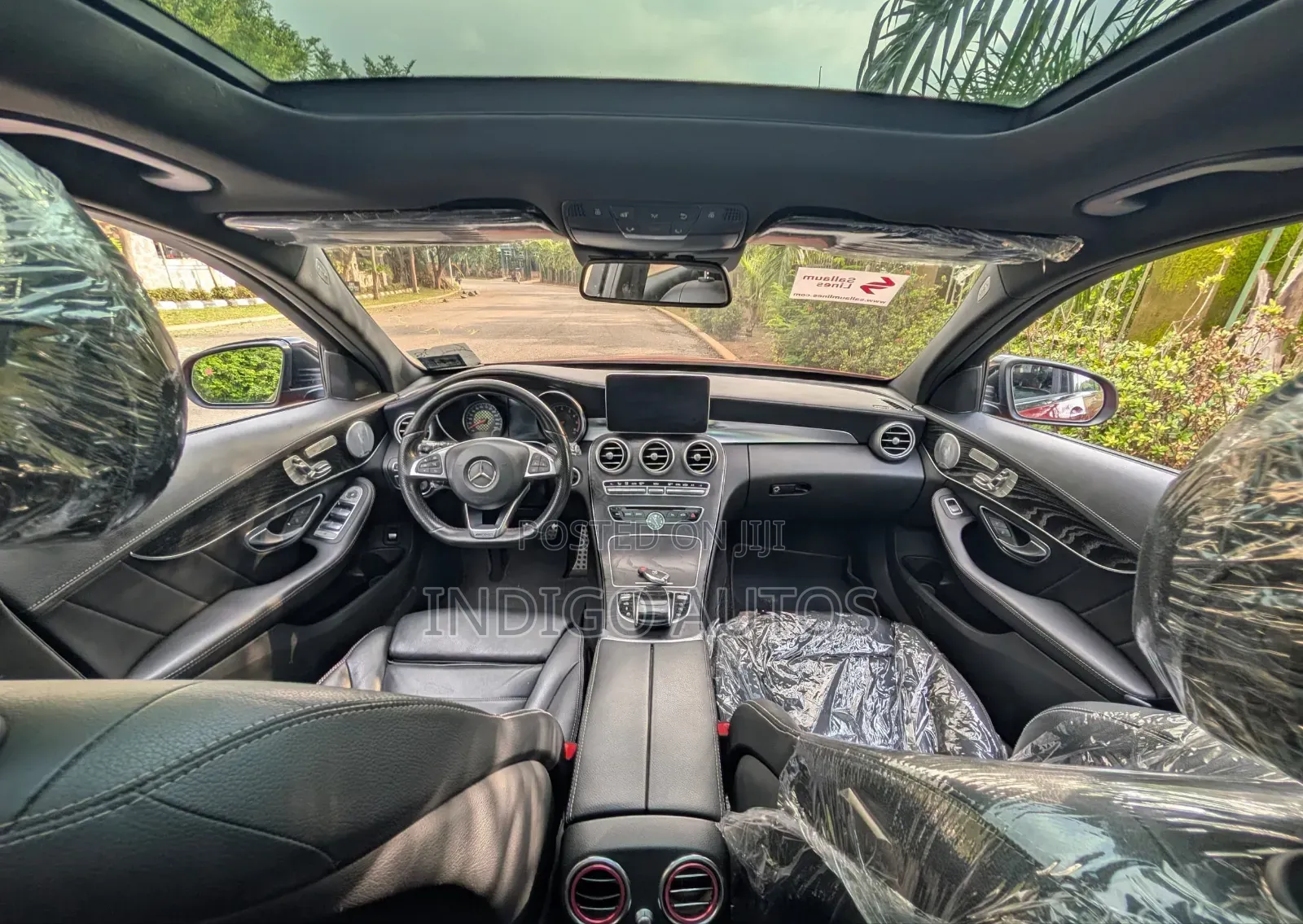 Mercedes-Benz C450 2016 Red