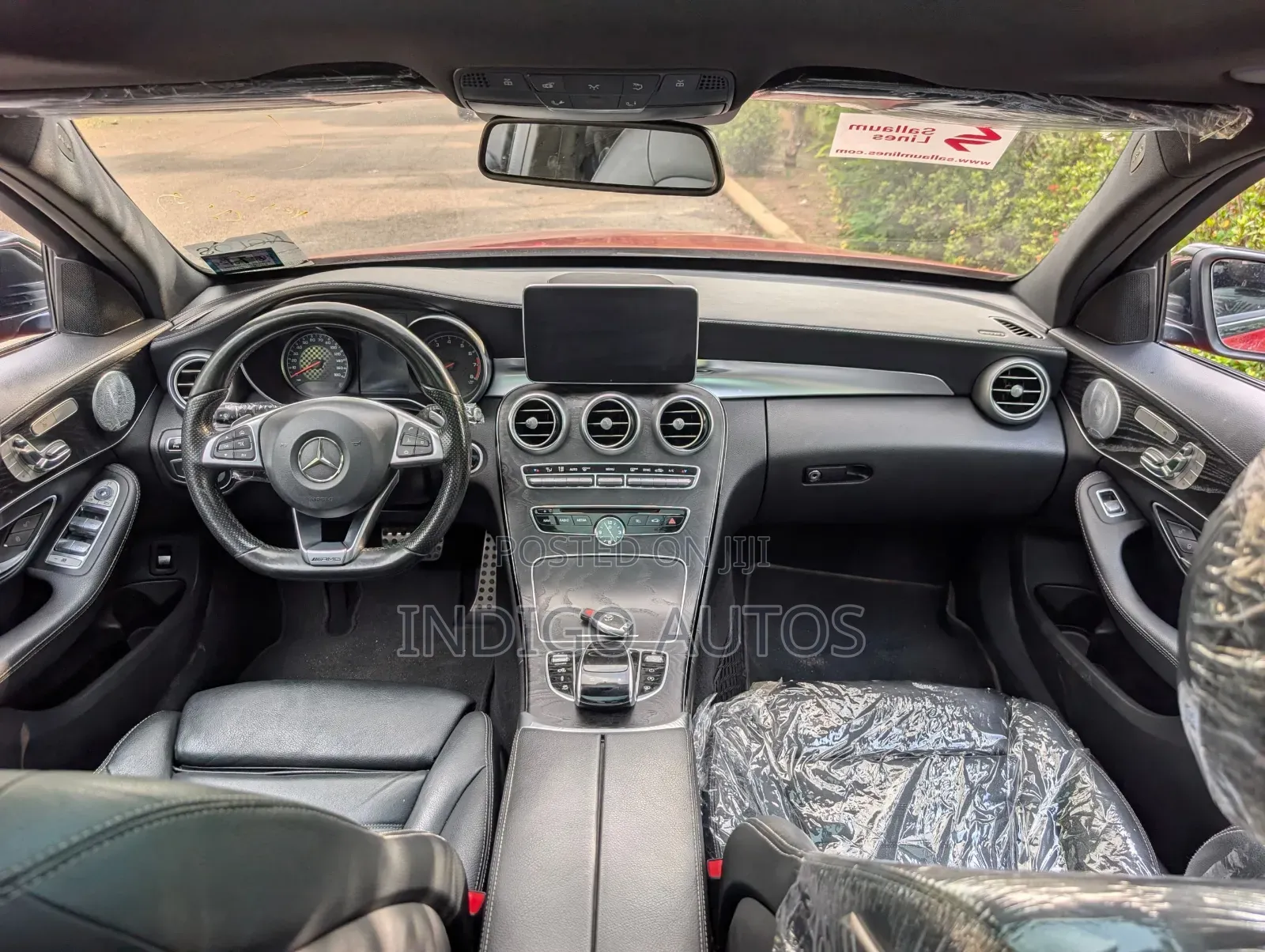 Mercedes-Benz C450 2016 Red
