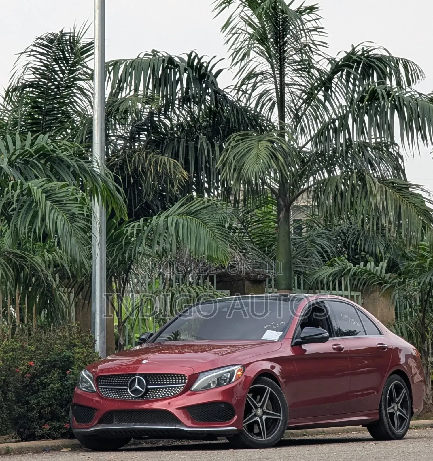 Mercedes-Benz C450 2016 Red