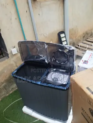 LG P800R3AGNC 8kg Twin Tub Washer and Spin Dryer