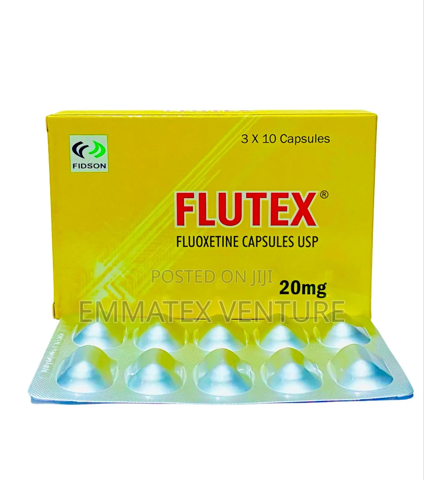 Flutex 20mg Capsules