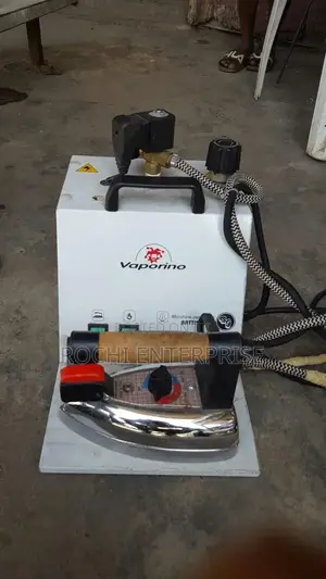 Industrial Iron With Steam