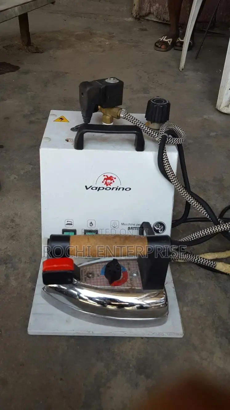 Industrial Iron With Steam