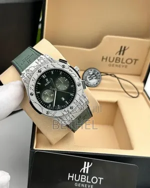 Hublot Leather Band, Luxury at Your Fingertips 🛍✅