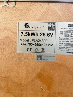 7.5kwh/24v Felicity Lithium Battery