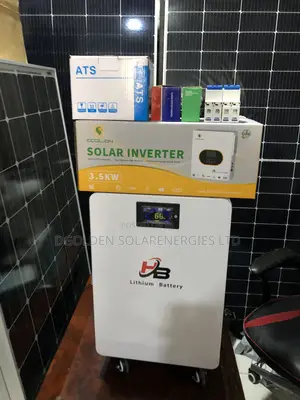 3.5kw Eco Lion Inverter With 8.75kwh HB Lithium Ion Battery Full Setup