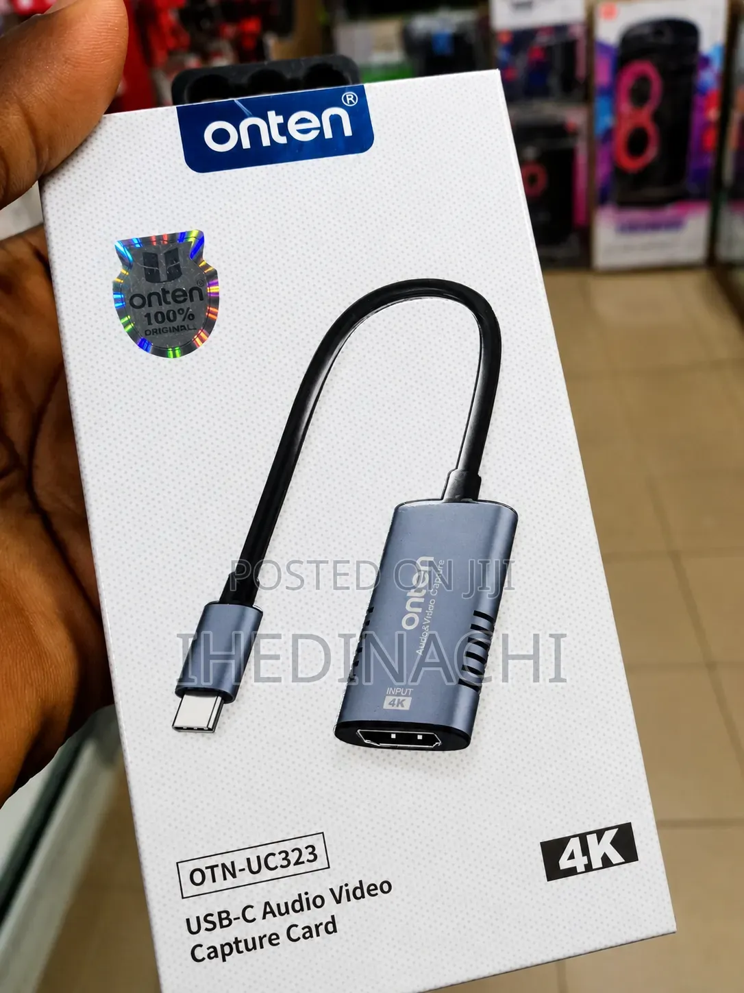 Onten Audio Capture Card USB to Type C
