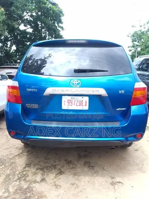 Toyota Highlander 2008 Blue