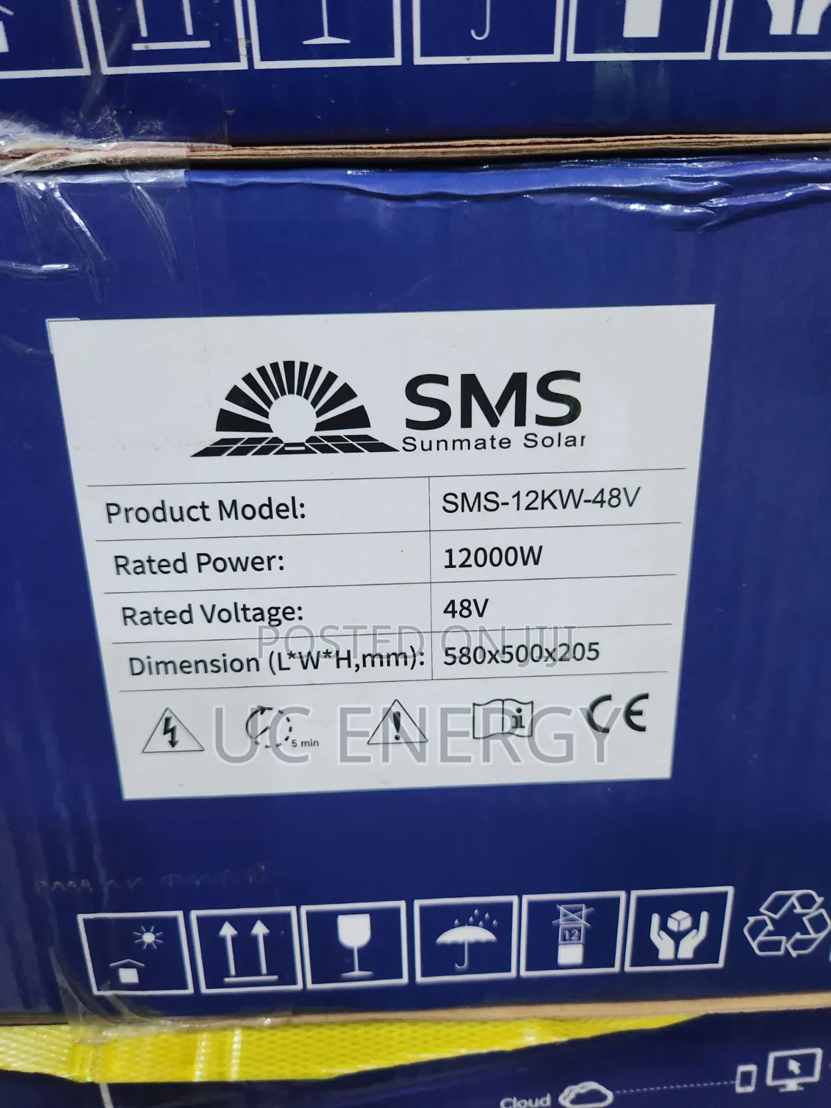 12kva 48v SMS Solar Inverter Hybrid