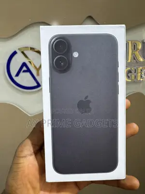 New Apple iPhone 16 Plus 256 GB Black