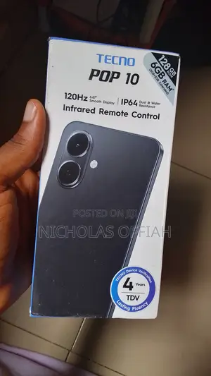 Tecno Pop 10 128 GB Silver