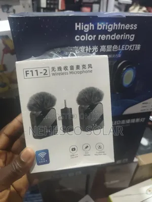 F11-2 Wireless Microphone for Phone & Camera