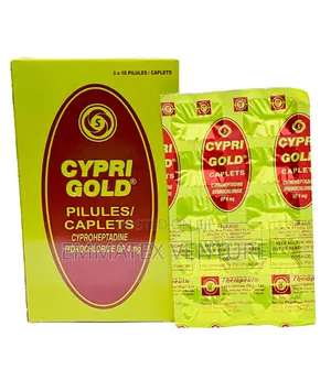Cypri Gold Caplet (Cyproheptadine) X30