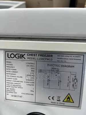 Logik Mini Deep Freezer