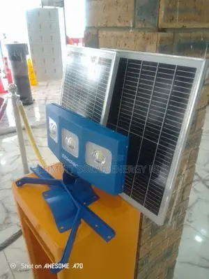 Wakatek 300W All in One Solar Flood Light With Panel
