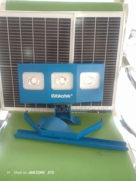 Wakatek 300W Solar Security Flood Light