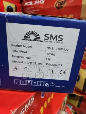 1.2kva 12v SMS Solar Inverter Hybrid