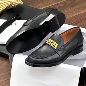 Versace Luxury Leather Loafers