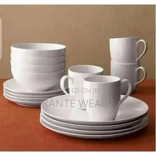 Dinner Set - 16 PCS White