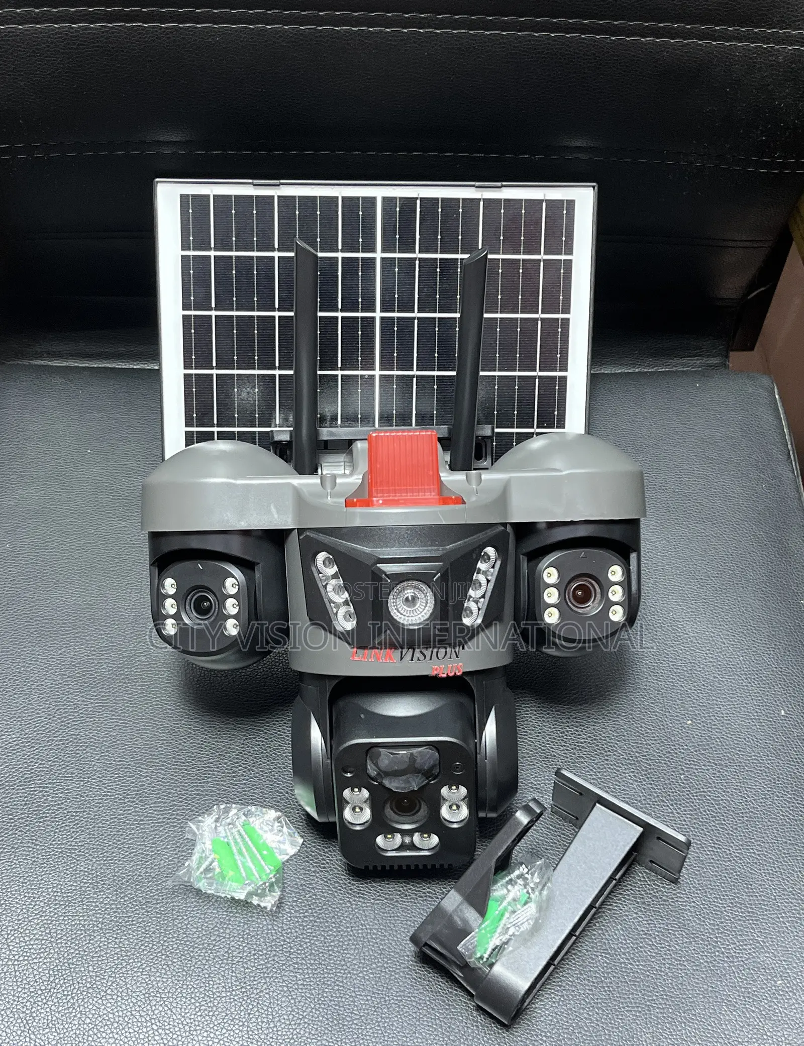 Triple Lens Solar Camera