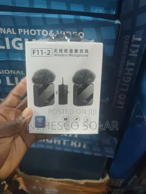 F11-2 Noise Reduction Wireless Mic for Reels, TikTok & YouTube