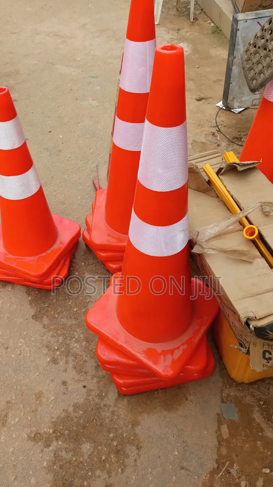 Caution Cone With Reflective