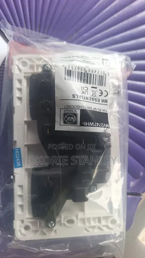 M.K Double Switch Socket