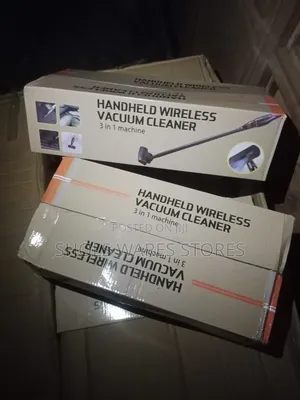 Handheld Wireless/ Cordless Vacuum Cleaner - 3 in 1 Machine