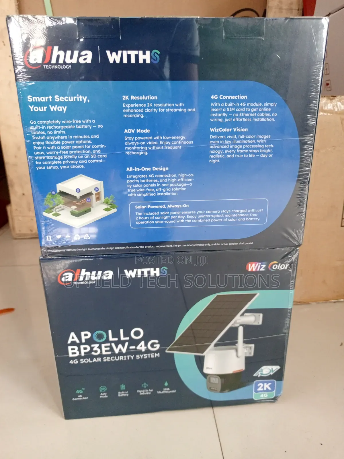 Dahua 4G Solar PT Camera (2K)