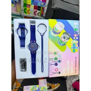 VRS 3-in-1 Collab Interchangeable Silicone Strap Watch Set