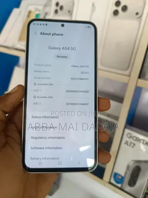 Samsung Galaxy A54 5G 128 GB White