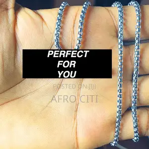 Stainless Steel/Silver Necklace + Get Gold Colour for Free